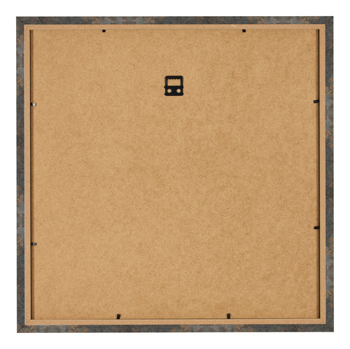 Bilderrahmen 25x25cm Oxidiertes Metall MDF Bologna Ruckseite | Yourdecoration.at