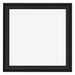 Bilderrahmen 25x25cm Schwarz Gemasert MDF Lazio Vorne | Yourdecoration.at