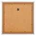 Bilderrahmen 25x25cm Silber Matt MDF Lazio Ruckseite | Yourdecoration.at