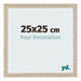 Bilderrahmen 25x25cm Sonoma Eiche MDF Bologna Vorne Messe | Yourdecoration.at
