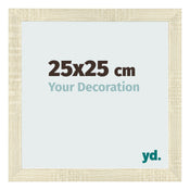 Bilderrahmen 25x25cm Sonoma Eiche MDF Pisa Vorne Messe | Yourdecoration.at