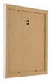 Bilderrahmen 25x25cm Weiß Vintage MDF Pisa Ruckseite Schrag | Yourdecoration.at