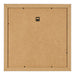 Bilderrahmen 25x25cm Weiß Vintage MDF Pisa Ruckseite | Yourdecoration.at