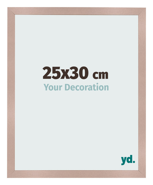 Bilderrahmen 25x30 cm Altrosa MDF Bologna Vorne Messe | Yourdecoration.at