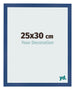 Bilderrahmen 25x30 cm Dunkelblau MDF Bologna Vorne Messe | Yourdecoration.at