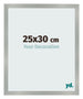 Bilderrahmen 25x30cm Aluminium Gebürstet MDF Bologna Vorne Messe | Yourdecoration.at