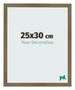 Bilderrahmen 25x30cm Bronze Dekor MDF Bologna Vorne Messe | Yourdecoration.at
