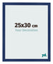 Bilderrahmen 25x30cm Dunkelblau Gewischt MDF Bologna Vorne Messe | Yourdecoration.at