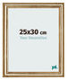 Bilderrahmen 25x30cm Gold Antik MDF Lazio Vorne Messe | Yourdecoration.at