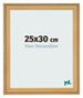 Bilderrahmen 25x30cm Kiefer Gemasert MDF Lazio Vorne Messe | Yourdecoration.at