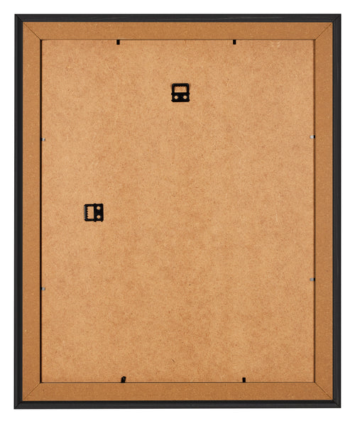 Bilderrahmen 25x30cm Schwarz Gemasert MDF Lazio Ruckseite | Yourdecoration.at