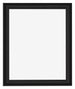 Bilderrahmen 25x30cm Schwarz Gemasert MDF Lazio Vorne | Yourdecoration.at