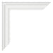 Bilderrahmen 25x30cm Weiss Gewischt MDF Lazio Detail Ecke | Yourdecoration.at
