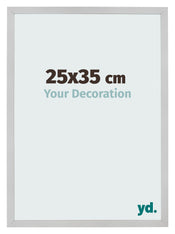 Bilderrahmen 25x35cm Edelstahl MDF Bologna Vorne Messe | Yourdecoration.at