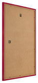 Bilderrahmen 25x35cm Rot MDF Bologna Ruckseite Schrag | Yourdecoration.at