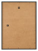 Bilderrahmen 25x35cm Schwarz Gemasert MDF Bologna Ruckseite | Yourdecoration.at