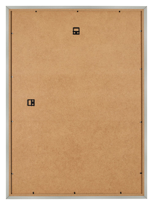 Bilderrahmen 25x35cm Silber Matt MDF Bologna Ruckseite | Yourdecoration.at