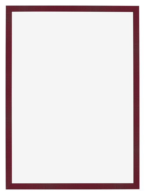 Bilderrahmen 25x35cm Weinrot Gewischt MDF Bologna Vorne | Yourdecoration.at