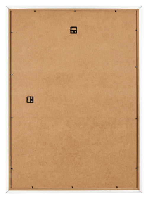 Bilderrahmen 25x35cm Weiss Hochglanz MDF Bologna Ruckseite | Yourdecoration.at