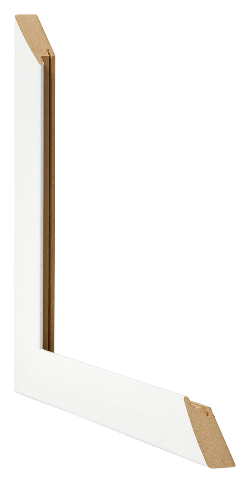 Bilderrahmen 25x35cm Weiß Vintage MDF Pisa Detail Querschnitte | Yourdecoration.at