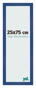 Bilderrahmen 25x75 cm Dunkelblau MDF Bologna Vorne Messe | Yourdecoration.at