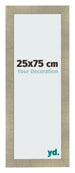 Bilderrahmen 25x75cm Gold Vintage MDF Pisa Vorne Messe | Yourdecoration.at