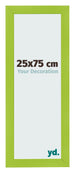 Bilderrahmen 25x75cm Grün MDF Pisa Vorne Messe | Yourdecoration.at