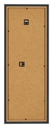 Bilderrahmen 25x75cm Schwarz Gemasert MDF Bologna Ruckseite | Yourdecoration.at