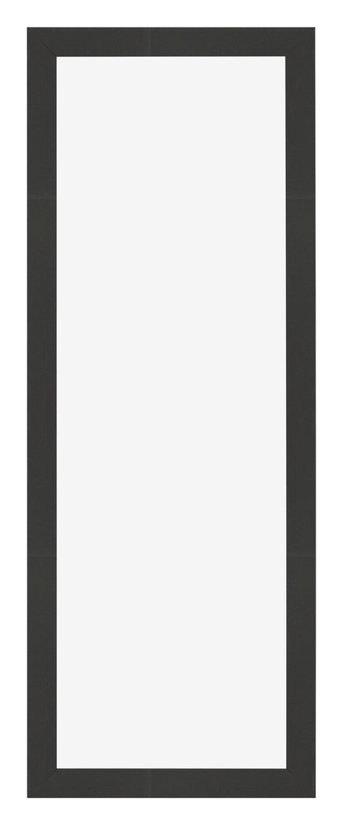 Bilderrahmen 25x75cm Schwarz Gemasert MDF Bologna Vorne | Yourdecoration.at