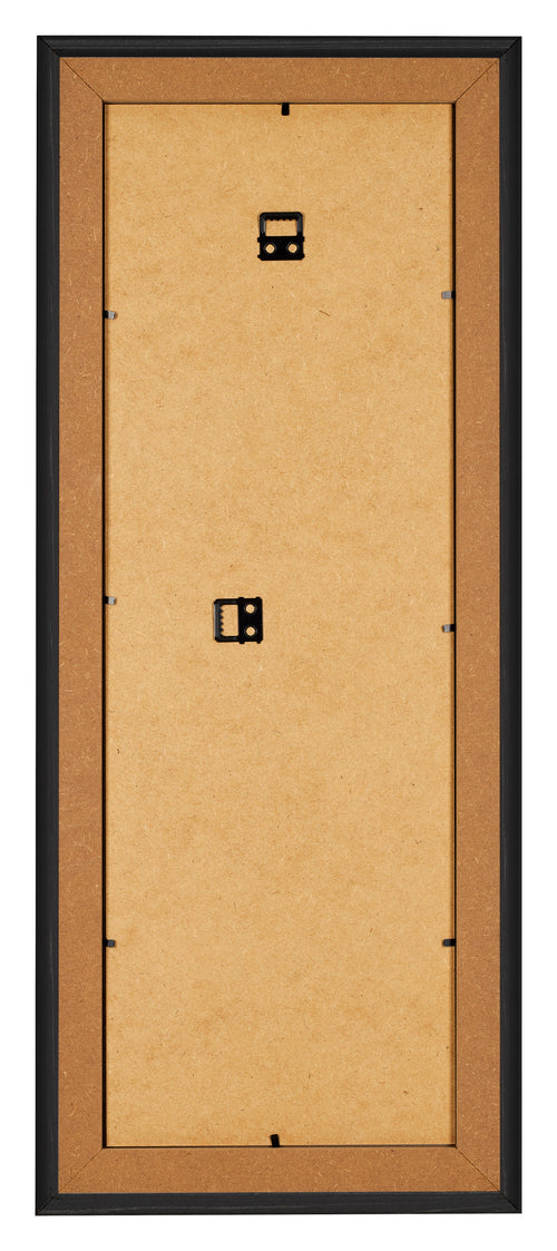 Bilderrahmen 25x75cm Schwarz Gemasert MDF Lazio Ruckseite | Yourdecoration.at