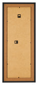 Bilderrahmen 25x75cm Schwarz Gemasert MDF Lazio Ruckseite | Yourdecoration.at