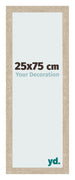 Bilderrahmen 25x75cm Sonoma Eiche MDF Bologna Vorne Messe | Yourdecoration.at