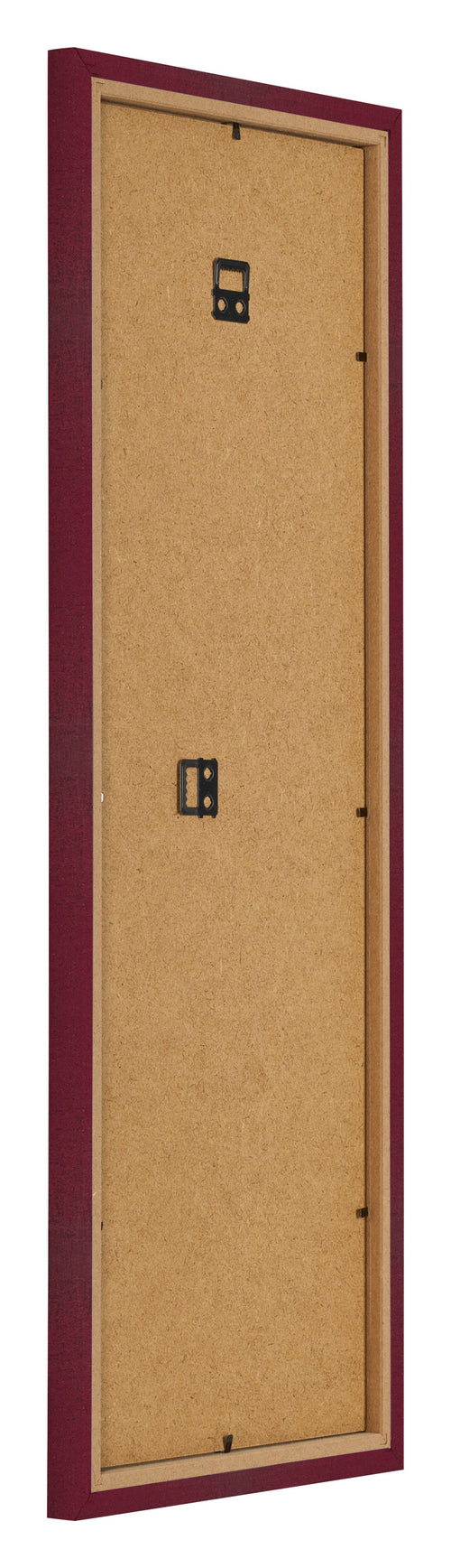 Bilderrahmen 25x75cm Weinrot Gewischt MDF Bologna Ruckseite Schrag | Yourdecoration.at