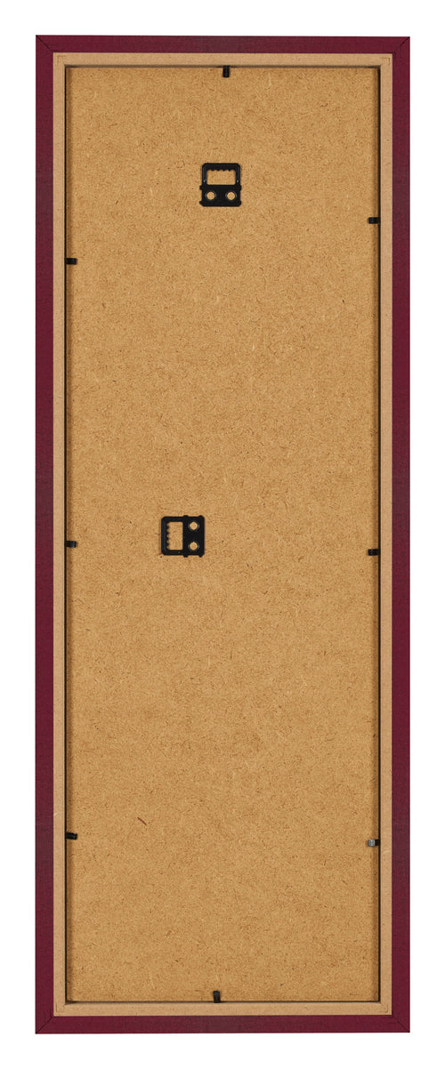 Bilderrahmen 25x75cm Weinrot Gewischt MDF Bologna Ruckseite | Yourdecoration.at
