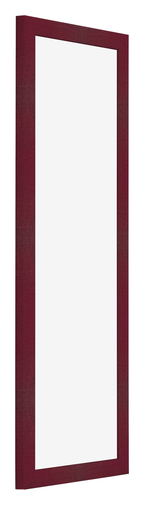 Bilderrahmen 25x75cm Weinrot Gewischt MDF Bologna Vorne Schrag | Yourdecoration.at