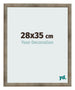 Bilderrahmen 28x35 cm Metall Vintage MDF Bologna Vorne Messe | Yourdecoration.at
