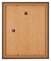 Bilderrahmen 28x35cm Eiche Dunkel MDF Lazio Ruckseite | Yourdecoration.at