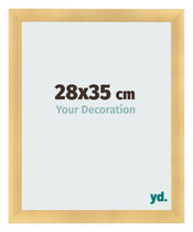 Bilderrahmen 28x35cm Gold Vintage MDF Pisa Vorne Messe | Yourdecoration.at