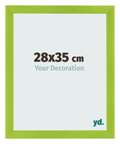Bilderrahmen 28x35cm Grün MDF Pisa Vorne Messe | Yourdecoration.at