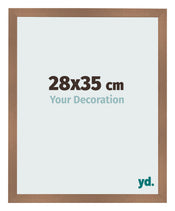 Bilderrahmen 28x35cm Kupfer Dekor MDF Bologna Vorne Messe | Yourdecoration.at