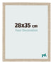 Bilderrahmen 28x35cm Sonoma Eiche MDF Bologna Vorne Messe | Yourdecoration.at