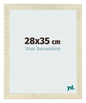 Bilderrahmen 28x35cm Sonoma Eiche MDF Pisa Vorne Messe | Yourdecoration.at