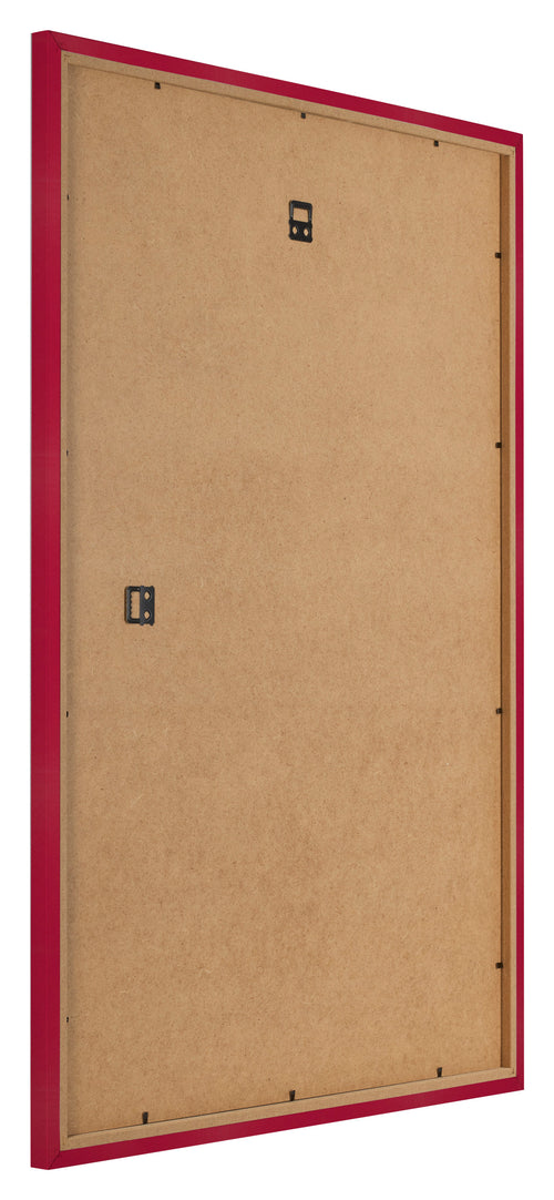 Bilderrahmen 29 7x42cm A3 Rot MDF Bologna Ruckseite Schrag | Yourdecoration.at