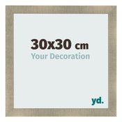 Bilderrahmen 30x30cm Gold Vintage MDF Pisa Vorne Messe | Yourdecoration.at