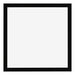 Bilderrahmen 30x30cm Schwarz Hochglanz MDF Bologna Vorne | Yourdecoration.at