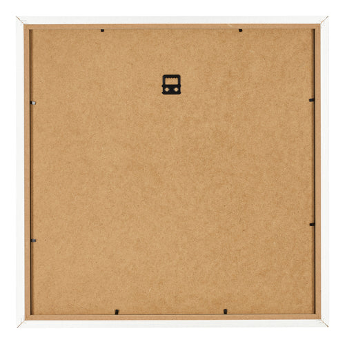 Bilderrahmen 30x30cm Weiss Hochglanz MDF Bologna Ruckseite | Yourdecoration.at