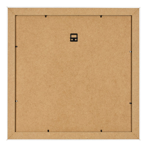 Bilderrahmen 30x30cm Weiß Vintage MDF Pisa Ruckseite | Yourdecoration.at