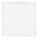 Bilderrahmen 30x30cm Weiß Vintage MDF Pisa Vorne | Yourdecoration.at