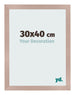 Bilderrahmen 30x40 cm Altrosa MDF Bologna Vorne Messe | Yourdecoration.at