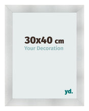 Bilderrahmen 30x40cm Aluminium Gebürstet MDF Pisa Vorne Messe | Yourdecoration.at